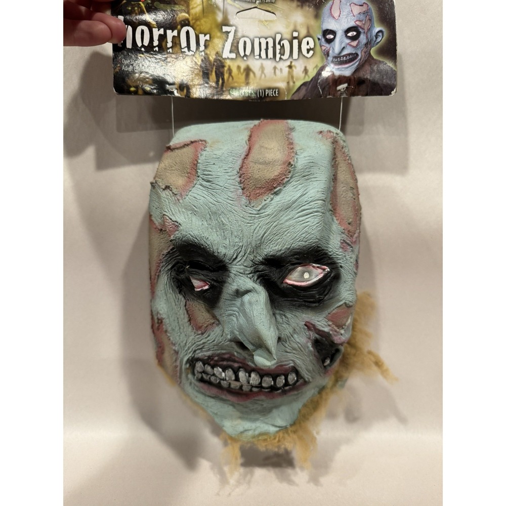 Rubber Horror Scary Halloween Haunted Mask Zombie Ghoul Adult Unisex Cosplay